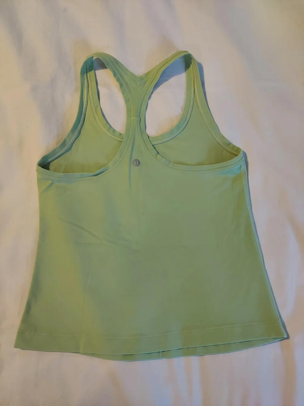 Lululemon Cool Racerback Tank Top Race Length Mint Green Size 4 / 6